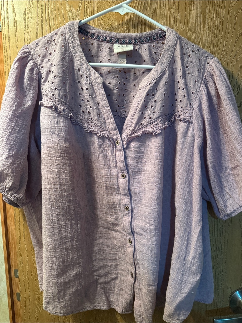 Dusty Rose blouse